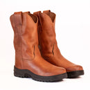 Bota Texana Sem Forro Solado de Tênis Masculino + Palmilha Especial de Alto Conforto de Brinde