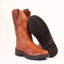 Bota Texana Sem Forro Solado de Tênis Masculino + Palmilha Especial de Alto Conforto de Brinde