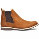 Botina Texana Duke em Couro Masculino