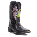 Bota Texana Fé Rosa  Feminina
