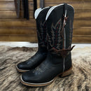 Bota Texana Salto Carrapeta Preta Masculino