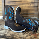 Bota Texana Wild Masculino Solado Branco