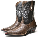Bota Texana Bico Fino Cano Longo Thunder Masculino