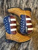 Bota Texana Estados Unidos Relevo Jacare Masculino