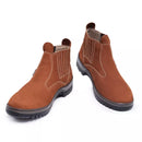 Botina Coturno Work em Couro Legítimo