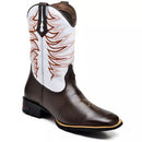 Bota Texana Poise Marrom Terra