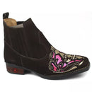 Botina Feminina Aurora em Couro