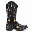Bota Texana Feminina Ocisos Bico Quadrado