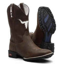 Bota Texana Bull White Masculino