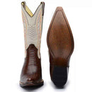 Bota Texana Bico Fino Cano Longo Bliss Masculino