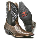 Bota Texana Bico Fino Cano Longo Thunder Masculino